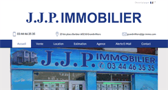 Desktop Screenshot of jjp-immo.com